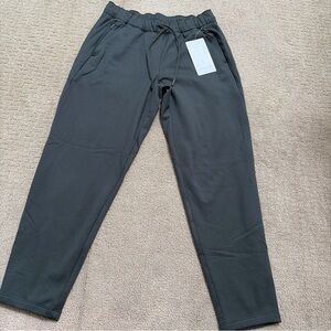 Athleta Unstoppable Pant fleece lined green XSP petite XS NEW NWT jogger elm